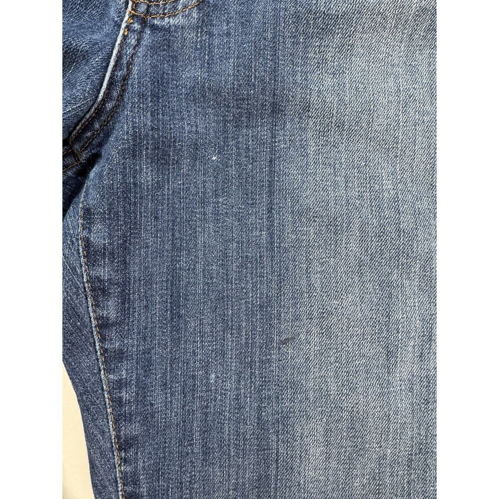 Vintage Boston Proper Straight Leg Denim Jeans 8 Dark Wash Y2K Classic High Rise - Picture 12 of 15